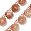 Natural Sunstone Beads Strands G-C292-A07-01-1