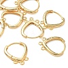 SHEGRACE Brass Hoop Earrings Findings XGR0159G-91G-1