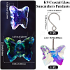 1Pcs K9 Glass Suncatchers Pendants FIND-BBC0003-90A-2