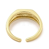 Brass Cuff Rings RJEW-Q811-01G-3