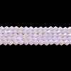 Imitation Jade Electroplate Glass Beads Strands EGLA-A039-J2mm-L02-1
