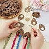 100Pcs Wood Floss Bobbin DIY-BC0013-82B-3