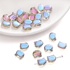 10Pcs Electroplate Glass Beads PW-WG5CD4E-09-1