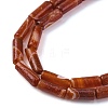 Natural Red Agate Beads Strands G-P570-A01-02-3