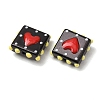 Glass Enamel Beads GL-CBA33A9-03F-3