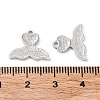 Rhodium Plated 925 Sterling Silver Pendants STER-C003-05P-3