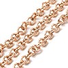 Ion Plating(IP) 304 Stainless Steel Textured Cable Chains STAS-B040-02RG-1