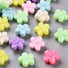 Opaque Acrylic Beads TACR-S154-40D-1