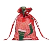 Organza Printed Gift Bags with Drawstring PW-WG00D7C-22-1