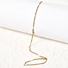 304 Stainless Steel Enamel Link Ring Bracelets for Women BJEW-Z140-02G-3
