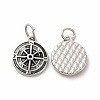 Ion Plating(IP) 304 Stainless Steel Pendants STAS-M089-22AS-1