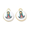 Printed Brass Pendants KK-CBAF9BC-11G-2