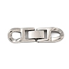 304 Stainless Steel Fold Over Clasps STAS-S185-14P-B-1