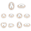  10Pcs 5 Style ABS Plastic Imitation Pearl Pendants FIND-NB0002-48-1