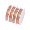 Yilisi Round Copper Jewelry Wire CWIR-YS0001-02-9