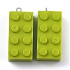 Opaque Acrylic Pendants LS-MACR-B0001-02B-1