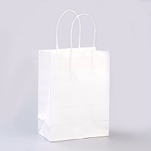 Pure Color Kraft Paper Bags AJEW-G020-B-03