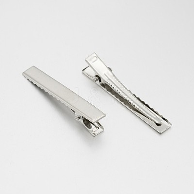 Iron Alligator Hair Clip Findings IFIN-A171-08D-02-1