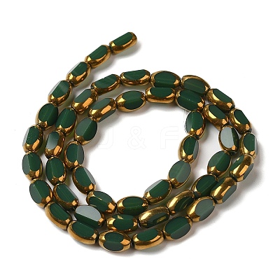 Electroplate Glass Beads Strands EGLA-P061-02A-02-1