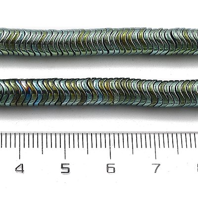 Electroplated Synthetic Non-magnetic Hematite Beads Strands G-B132-A01-01E-1