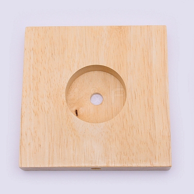 Pine Wood Lampholder Accessories WOOD-WH0108-79-1