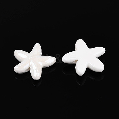 Handmade Porcelain Beads X-PORC-Q002-02E-01-1