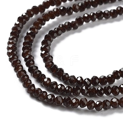 Baking Paint Imitation Jade Glass Bead Strands LS-DGLA-A034-J4MM-A11-1