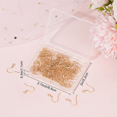 100Pcs 304 Stainless Steel French Earring Hooks STAS-SC0004-65-1