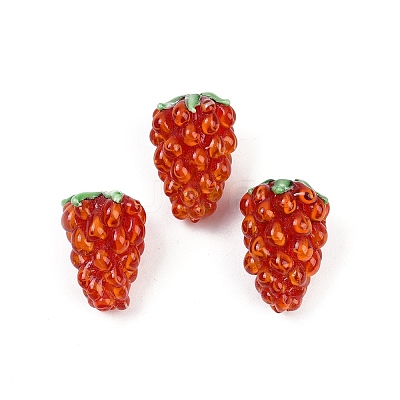 Handmade Lampwork Beads LAMP-U004-07J-1