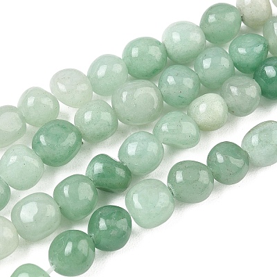 Natural Green Aventurine Beads Strands GG-CBA9392-18-1