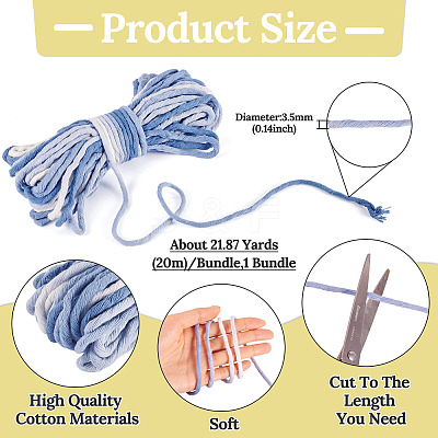 Gradient Color Cotton Cord OCOR-TAC0021-11B-1