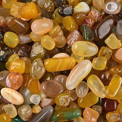 Dyed & Heated Natural Agate Beads G-J402-04B-06-1