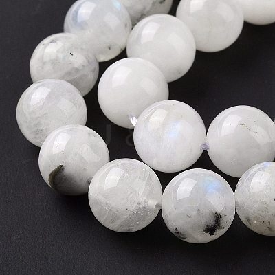 Natural Rainbow Moonstone Beads Strands G-I249-B04-03-1
