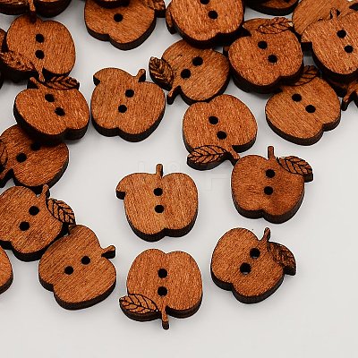 2-Hole Wooden Buttons LS-BUTT-N003-23-1