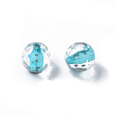 Transparent Acrylic Beads MACR-S373-133-T01-1