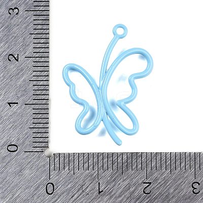 Baking Paint Alloy Pendants FIND-G080-01C-1