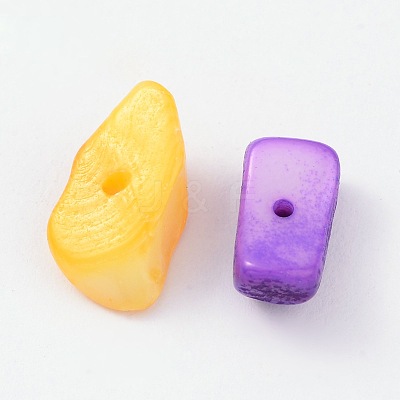 Natural Freshwater Shell Chips Beads BSHE-S007-M-1