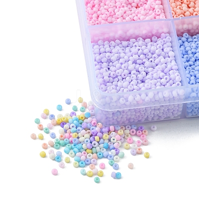 180G 12 Colors 13/0 Glass Seed Beads SEED-YW0002-10-1