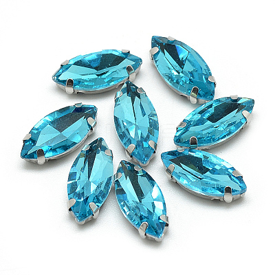 Sew on Rhinestone RGLA-T034-5x10mm-13-1