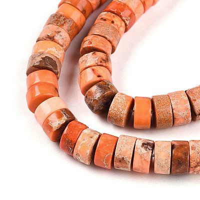 Natural Imperial Jasper Beads Strands G-N344-41A-1