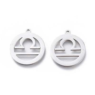 Non-Tarnish 304 Stainless Steel Pendants STAS-L249-002L-1