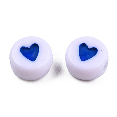 Opaque Acrylic Beads MACR-N008-57B-1