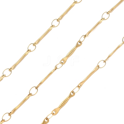 304 Stainless Steel Bar Link Chains CHS-H116-01B-G-1