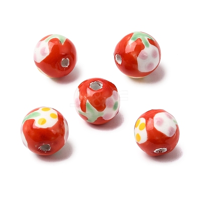 Handmade Porcelain Beads PORC-A034-03C-1