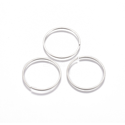 Tarnish Resistant 304 Stainless Steel Open Jump Rings STAS-G225-13P-02-1