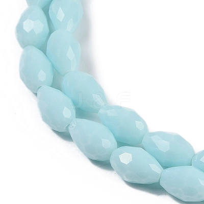 Opaque Solid Color Beads Strands EGLA-N013-P8mm-D11-1