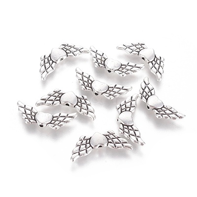 Tibetan Style Alloy Angeltee Beads LS-X-TIBEB-5494-AS-RS-1