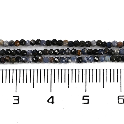 Natural Sapphire Beads Strands G-P553-G07-01-1