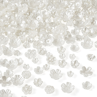 50G Pearlized ABS Plastic Beads KY-TADJ0001-05-1