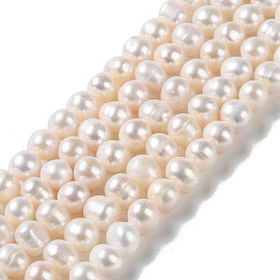 Natural Cultured Freshwater Pearl Beads Strands PEAR-E018-13-1
